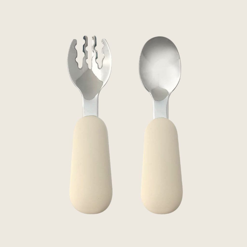 Posata silicone e acciaio