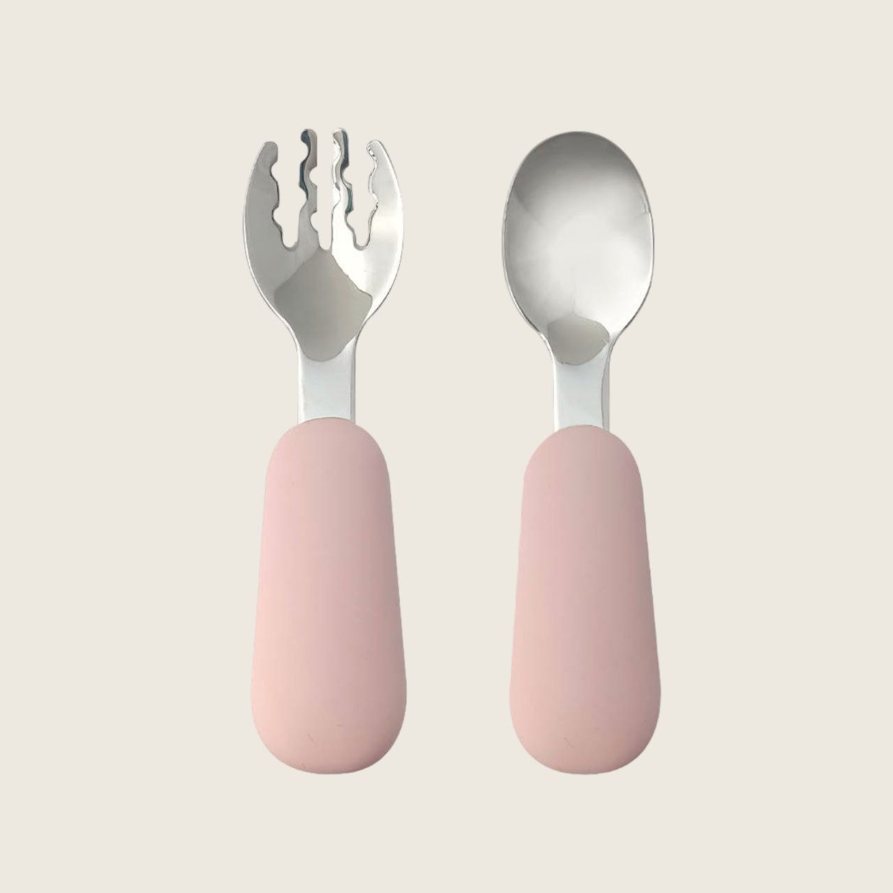 Posata silicone e acciaio