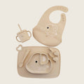 Set pappa elefante beige