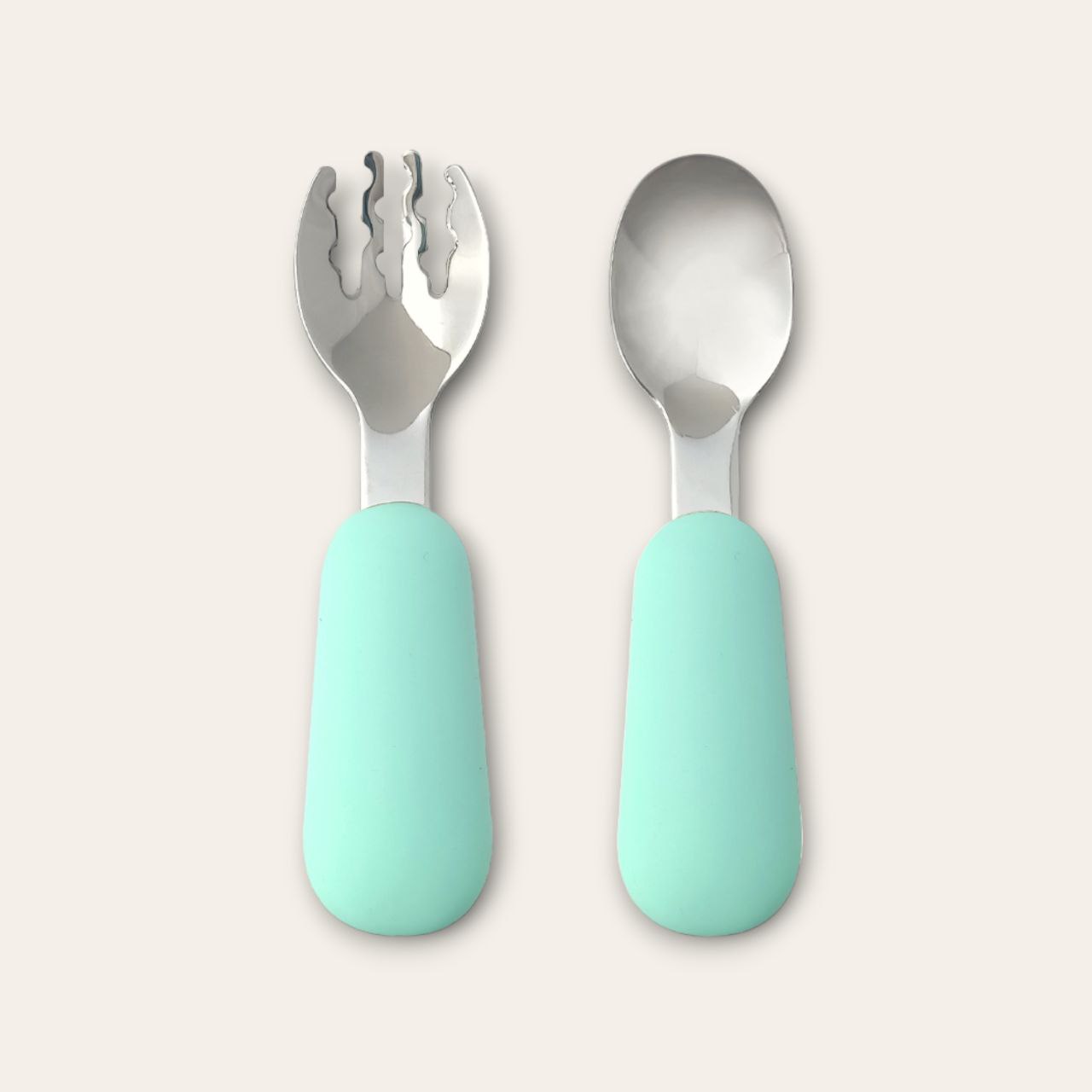 Posata silicone e acciaio