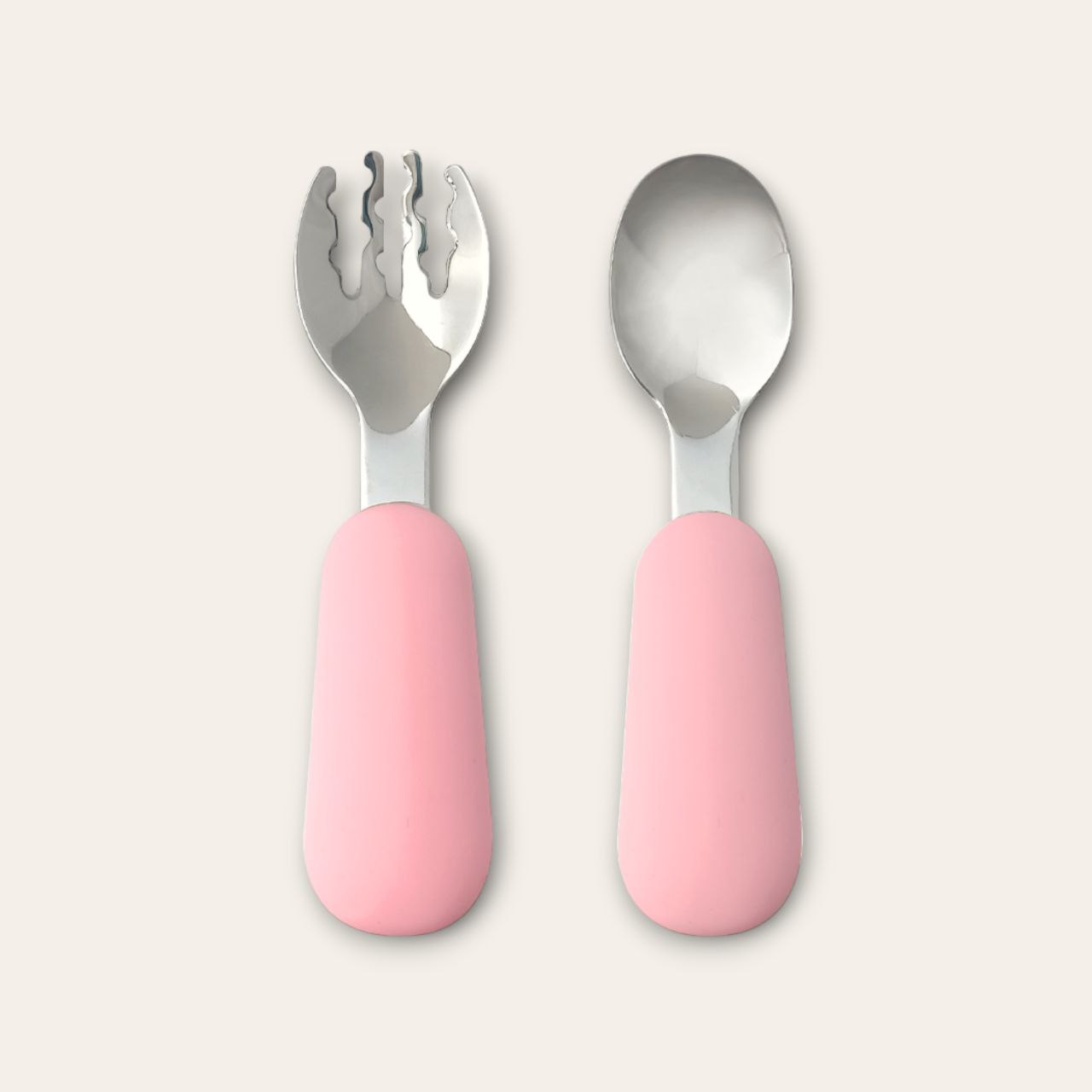 Posata silicone e acciaio