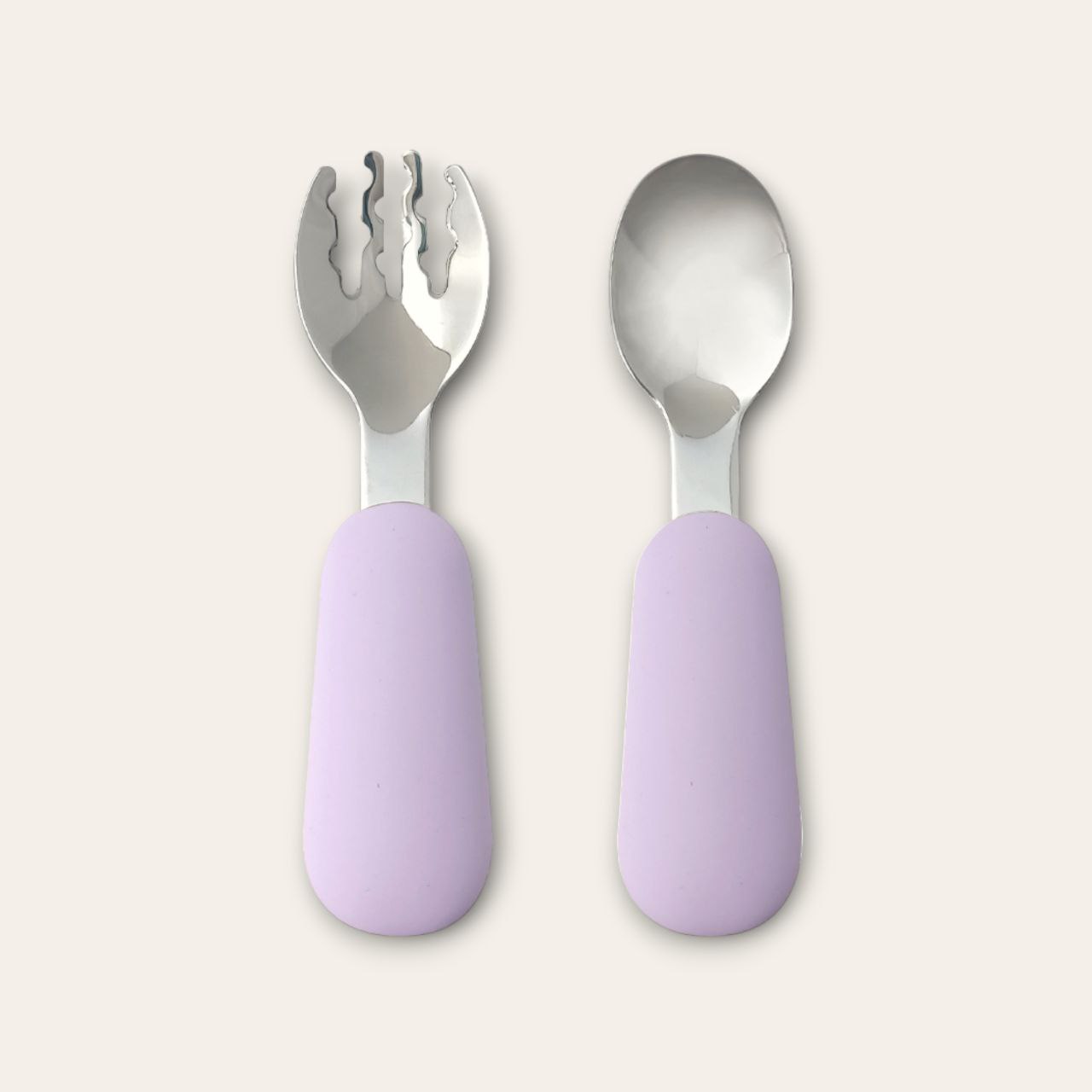 Posata silicone e acciaio