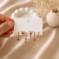 Set orecchini farfalla